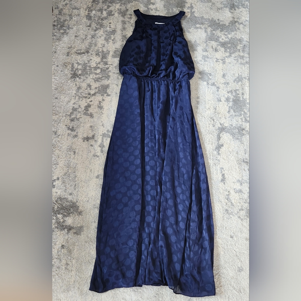 Robbie Bee sleeveless dress, navy blue, size 10.